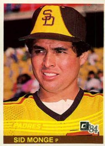 #139 Sid Monge - San Diego Padres - 1984 Donruss Baseball