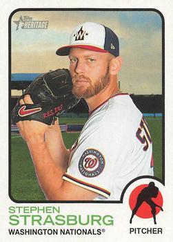 #139 Stephen Strasburg - Washington Nationals - 2022 Topps Heritage Baseball