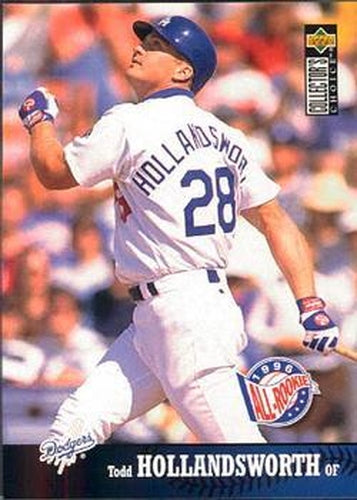 #139 Todd Hollandsworth - Los Angeles Dodgers - 1997 Collector's Choice Baseball