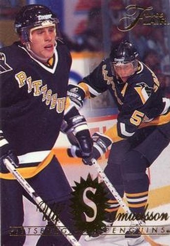 #139 Ulf Samuelsson - Pittsburgh Penguins - 1994-95 Flair Hockey