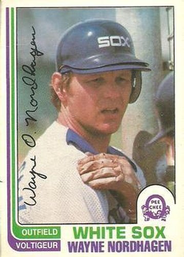 #139 Wayne Nordhagen - Chicago White Sox - 1982 O-Pee-Chee Baseball