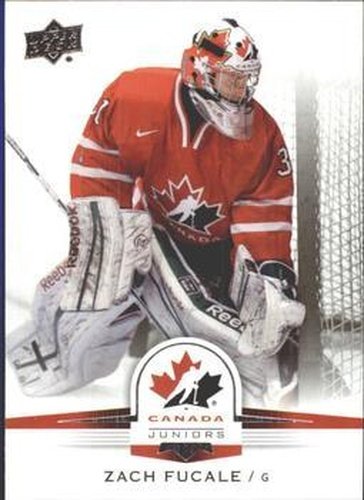 #139 Zach Fucale - Canada - 2014-15 Upper Deck Team Canada Juniors Hockey