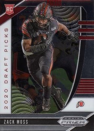 #139 Zack Moss- Utah Utes - 2020 Panini Prizm Draft Picks Football