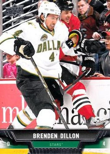 #139 Brenden Dillon - Dallas Stars - 2013-14 Upper Deck Hockey
