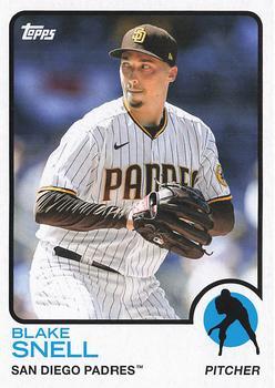 #139 Blake Snell - San Diego Padres - 2021 Topps Archives Baseball