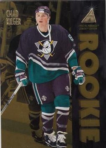 #139 Chad Kilger - Anaheim Mighty Ducks - 1995-96 Zenith Hockey
