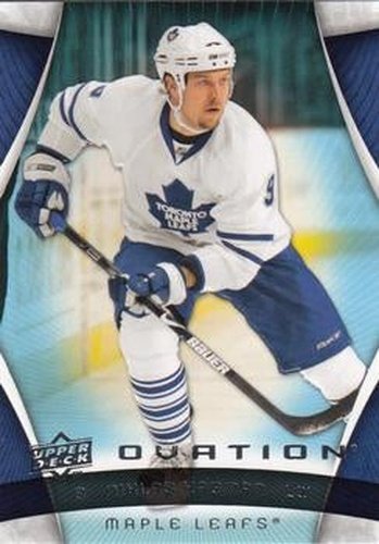 #139 Niklas Hagman - Toronto Maple Leafs - 2009-10 Upper Deck Ovation Hockey
