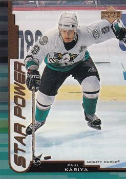 #139 Paul Kariya - Anaheim Mighty Ducks - 1999-00 Upper Deck Hockey