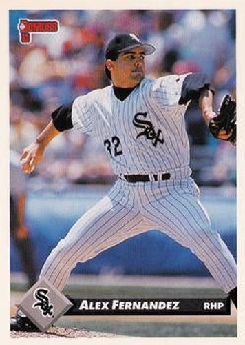 #139 Alex Fernandez - Chicago White Sox - 1993 Donruss Baseball