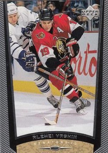 #139 Alexei Yashin - Ottawa Senators - 1998-99 Upper Deck Hockey