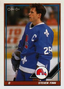 #139 Steven Finn - Quebec Nordiques - 1991-92 O-Pee-Chee Hockey