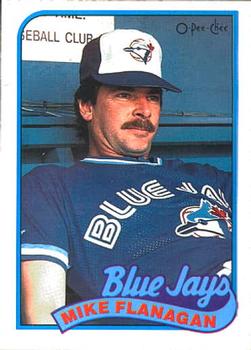 #139 Mike Flanagan - Toronto Blue Jays - 1989 O-Pee-Chee Baseball