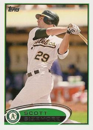 #139 Scott Sizemore - Oakland Athletics - 2012 Topps Baseball