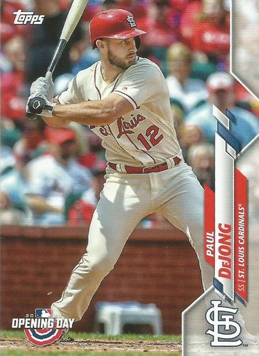 #139 Paul DeJong - St. Louis Cardinals - 2020 Topps Opening Day Baseball