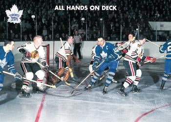 #139 All Hands On Deck - Toronto Maple Leafs - 1995-96 Parkhurst 1966-67 Hockey
