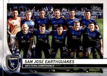 #139 San Jose Earthquakes - San Jose Earthquakes - 2020 Topps MLS Soccer