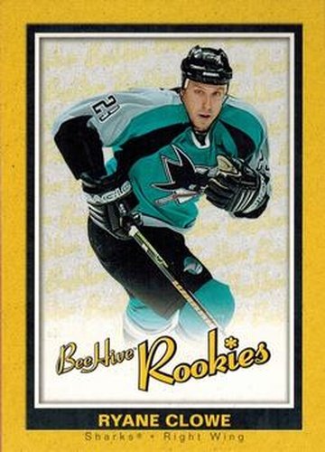 #139 Ryane Clowe - San Jose Sharks - 2005-06 Upper Deck Beehive Hockey