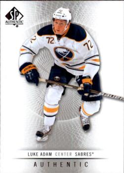 #139 Luke Adam - Buffalo Sabres - 2012-13 SP Authentic Hockey
