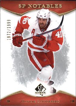 #139 Henrik Zetterberg - Detroit Red Wings - 2007-08 SP Authentic Hockey