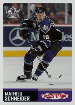 #139 Mathieu Schneider - Los Angeles Kings - 2002-03 Topps Total Hockey