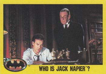 #213 Who is Jack Napier? - 1989 Topps Batman