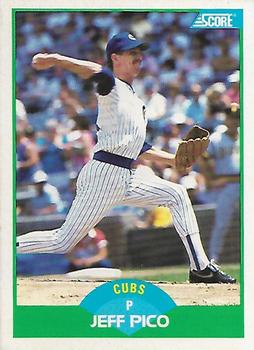#13 Jeff Pico - Chicago Cubs - 1989 Score Baseball