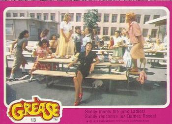 #13 Sandy Meets the Pink Ladies! - 1978 O-Pee-Chee Grease