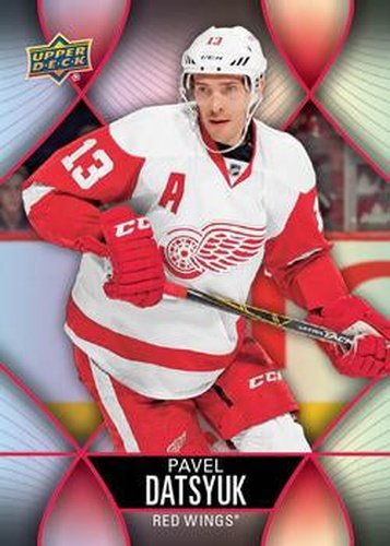 #13 Pavel Datsyuk - Detroit Red Wings - 2016-17 Upper Deck Tim Hortons Hockey