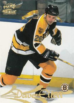 #13 Dave Ellett - Boston Bruins - 1997-98 Pacific Paramount Hockey