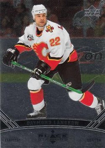 #13 Daymond Langkow - Calgary Flames - 2006-07 Upper Deck Black Diamond Hockey