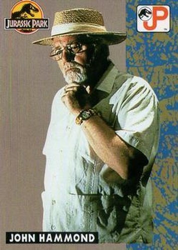 #13 John Hammond - 1993 Topps Jurassic Park