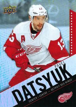 #13 Pavel Datsyuk - Detroit Red Wings - 2015-16 Upper Deck Tim Hortons Hockey