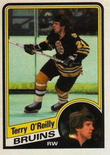 #13 Terry O'Reilly - Boston Bruins - 1984-85 O-Pee-Chee Hockey