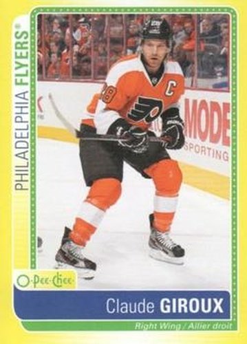 #S-CG Claude Giroux - Philadelphia Flyers - 2013-14 O-Pee-Chee Hockey - Stickers
