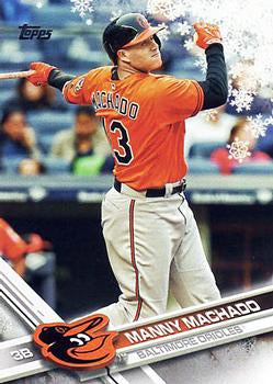 #HMW13 Manny Machado - Baltimore Orioles - 2017 Topps Holiday Baseball
