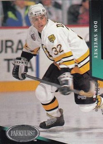 #13 Don Sweeney - Boston Bruins - 1993-94 Parkhurst Hockey