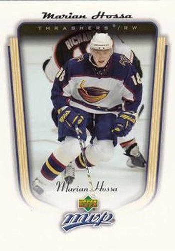 #13 Marian Hossa - Atlanta Thrashers - 2005-06 Upper Deck MVP Hockey