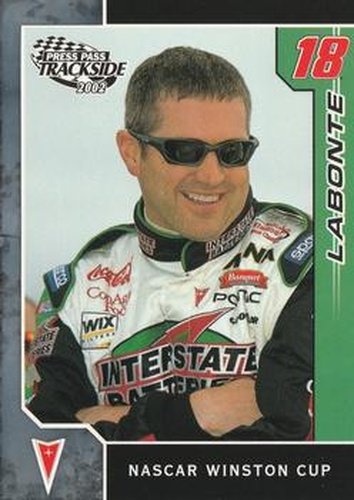 #13 Bobby Labonte - Joe Gibbs Racing - 2002 Press Pass Trackside Racing
