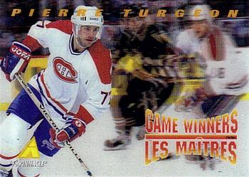 #McD-13 Pierre Turgeon - Montreal Canadiens - 1995-96 Pinnacle McDonald's Game Winners Hockey
