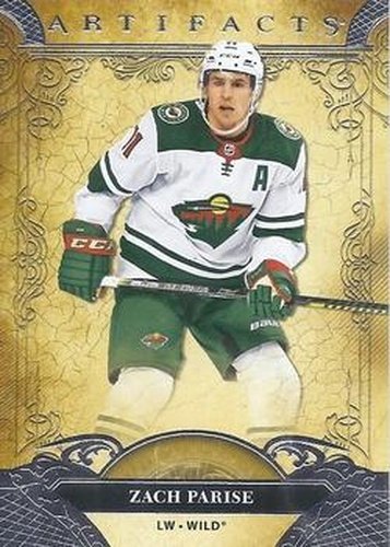 #13 Zach Parise - Minnesota Wild - 2020-21 Upper Deck Artifacts Hockey