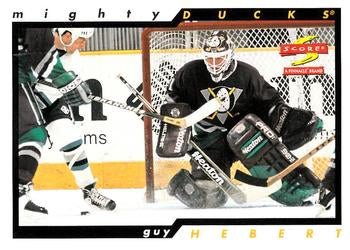 #13 Guy Hebert - Anaheim Mighty Ducks - 1996-97 Score Hockey
