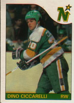 #13 Dino Ciccarelli - Minnesota North Stars - 1985-86 O-Pee-Chee Hockey