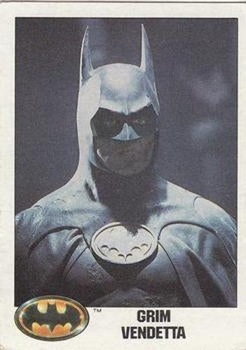 #113 Grim Vendetta - 1989 Topps Batman
