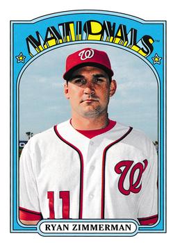 #13 Ryan Zimmerman - Washington Nationals - 2013 Topps Archives Baseball