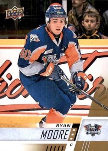 #13 Ryan Moore - Flint Firebirds - 2017-18 Upper Deck CHL Hockey