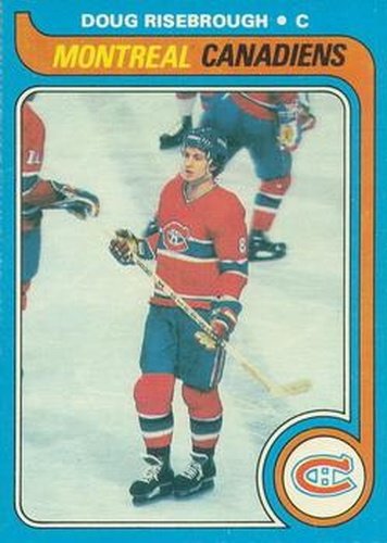 #13 Doug Risebrough - Montreal Canadiens - 1979-80 O-Pee-Chee Hockey