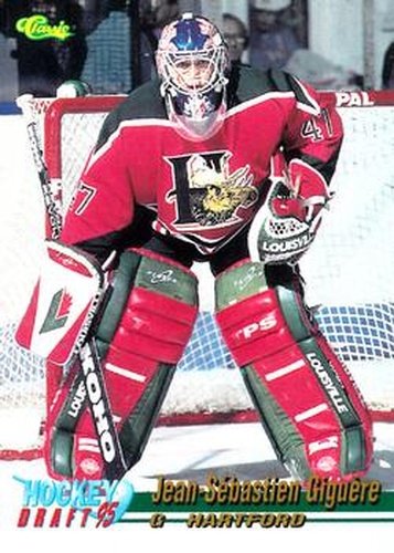 #13 Jean-Sebastien Giguere - Hartford Whalers - 1995 Classic Hockey