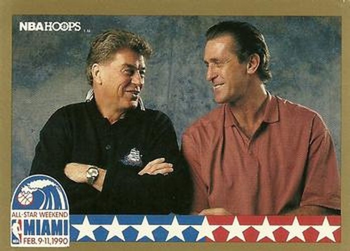#13 All-Star Checklist - Detroit Pistons / Los Angeles Lakers - 1990-91 Hoops Basketball