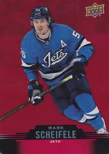 #DC-13 Mark Scheifele - Winnipeg Jets - 2020-21 Upper Deck Tim Hortons Hockey - Red Die Cut