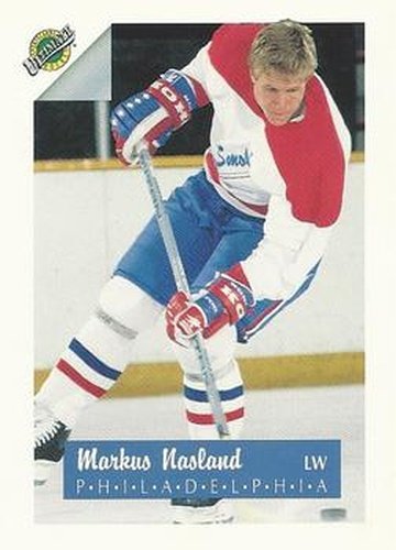 #13 Markus Naslund - Pittsburgh Penguins - 1991 Ultimate Draft Hockey